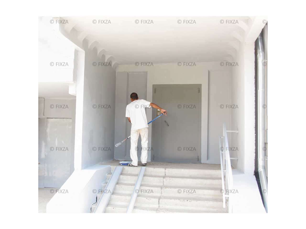 Decorators’ White Paint muurverf set 1 wit 10 Liter