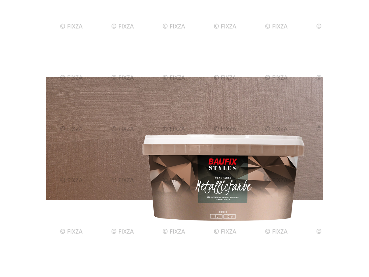 Metallic Verf goud 1 Liter 