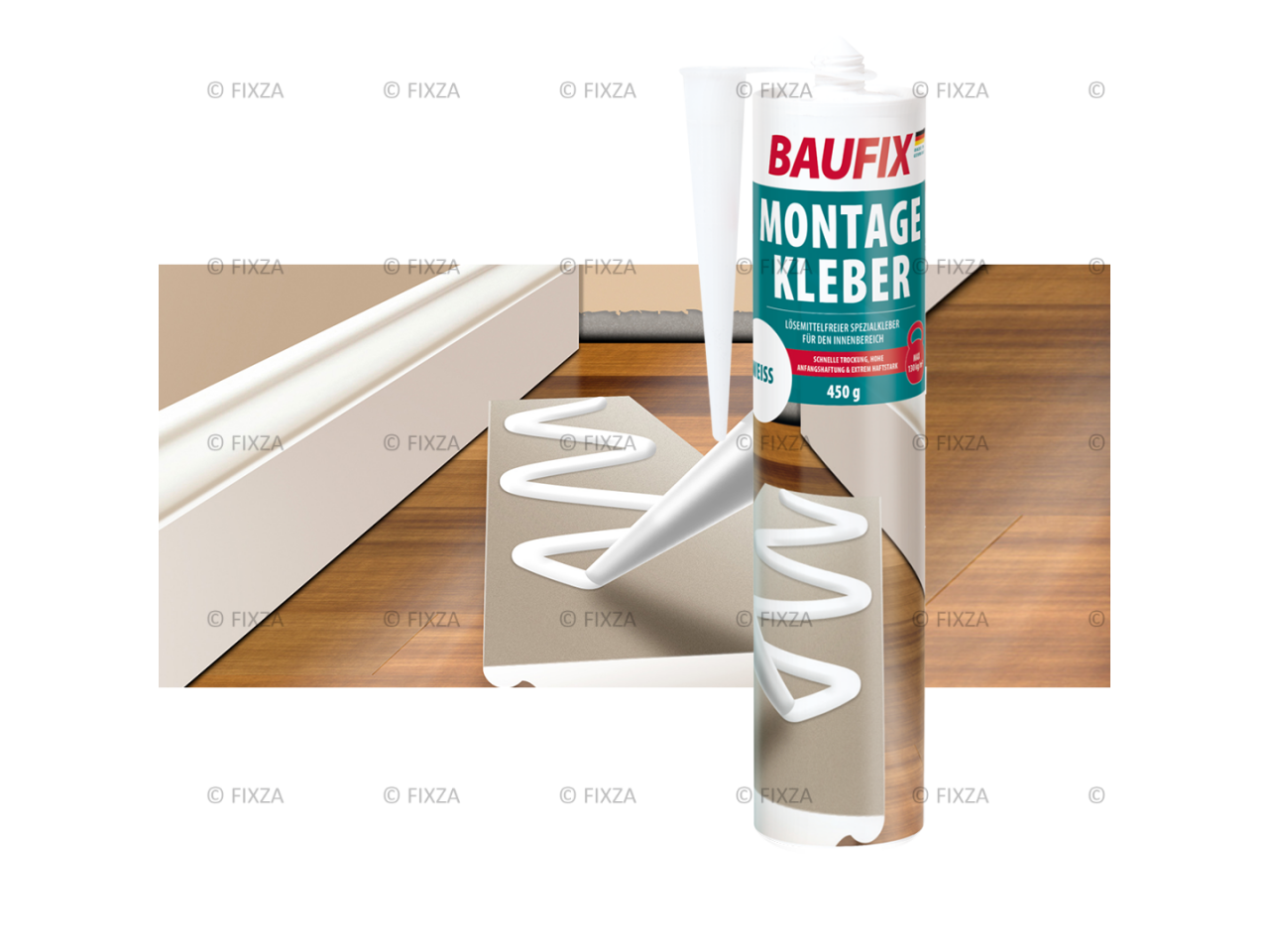 Montagekit 2 x 450 gram