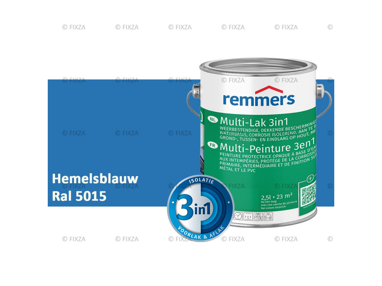 fixza-remmers-multi-lak-3in1-lakverf-hemelsblauw-2,5liter