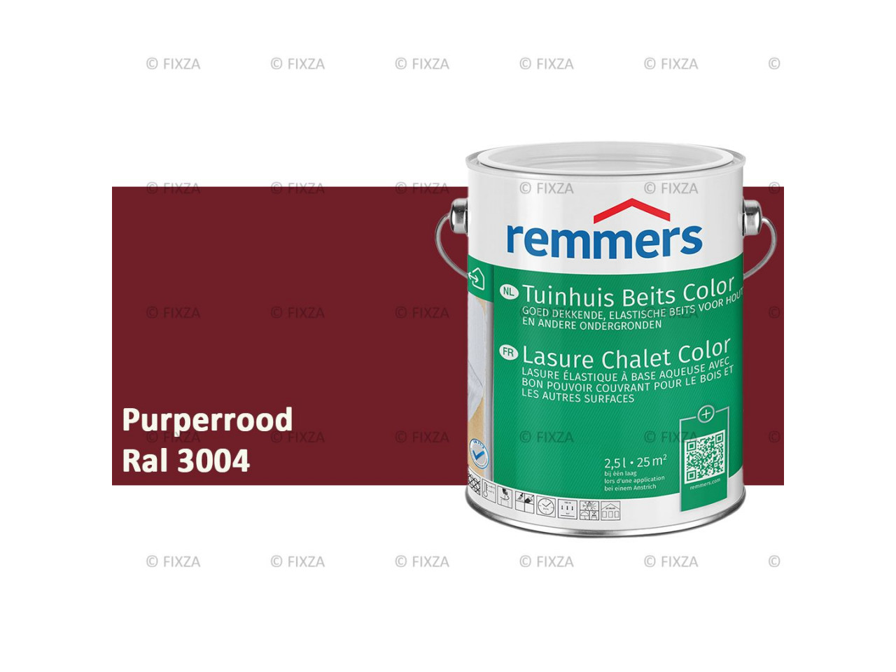 fixza-remmers-tuinhuis-beits-color-ral-3004-purperrood-5liter