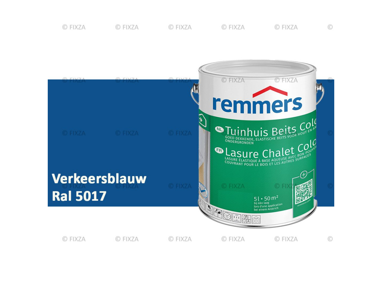 fixza-remmers-tuinhuis-beits-color-ral-5017-verkeersblauw-5liter