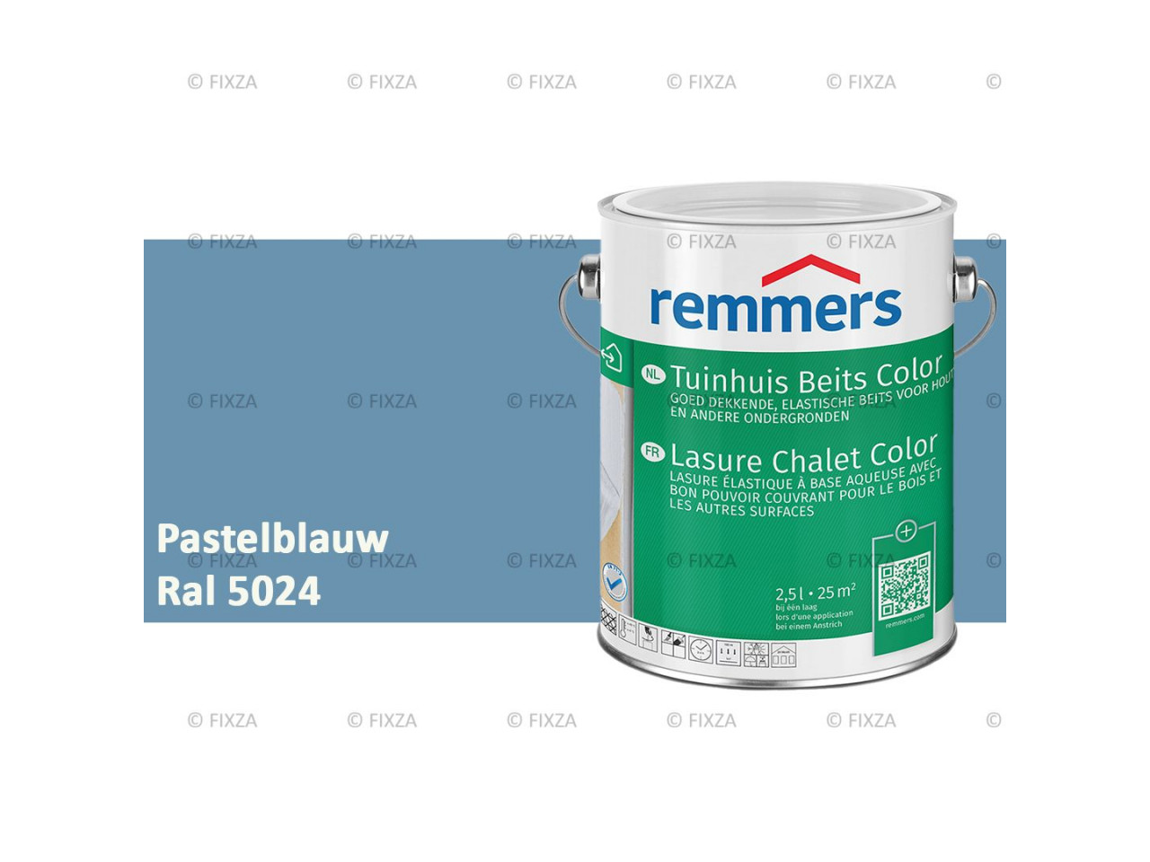 fixza-remmers-tuinhuis-beits-color-ral-5024-pastelblauw-2,5liter