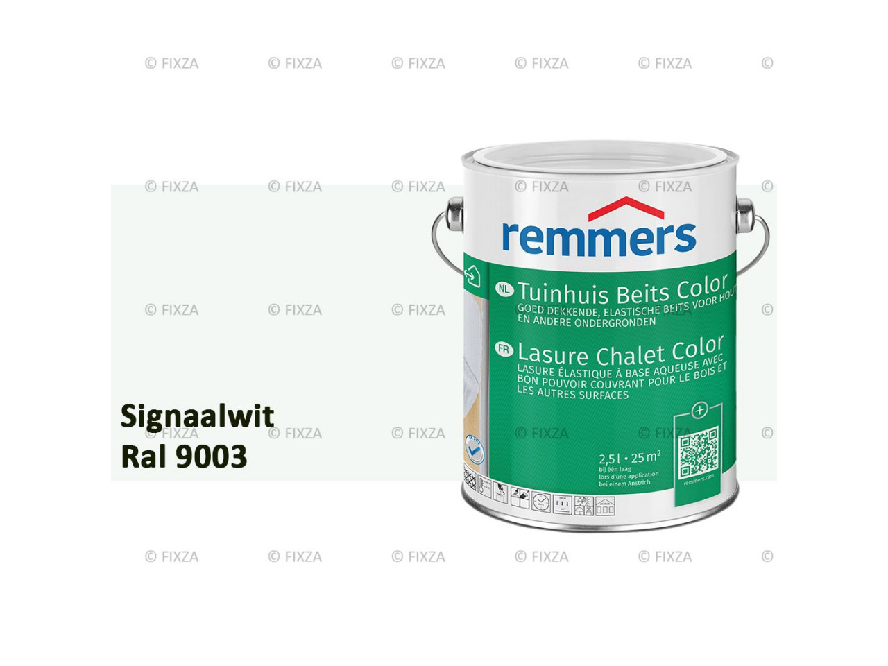 fixza-remmers-tuinhuis-beits-color-ral-9003-signaalwit-2,5liter