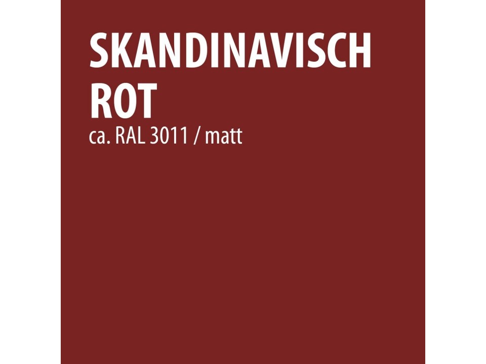 Express Dekkende lakverf  Scandinavisch rood 2,5 Liter