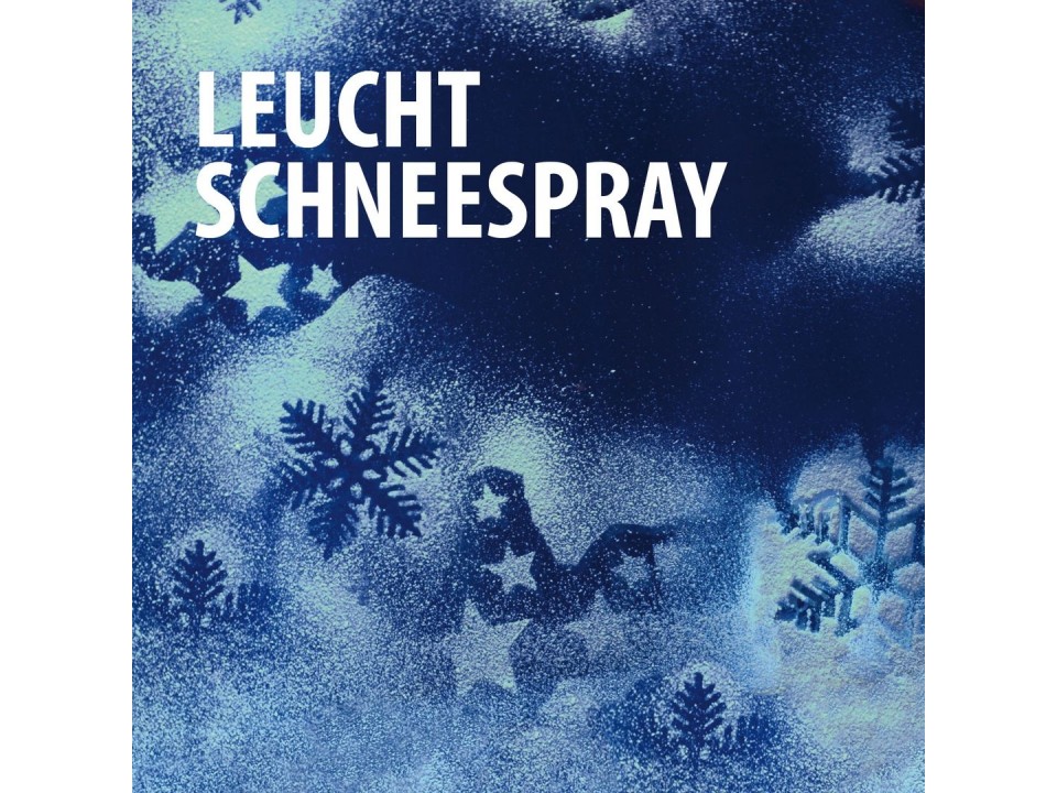 Lichtgevende sneeuwspray