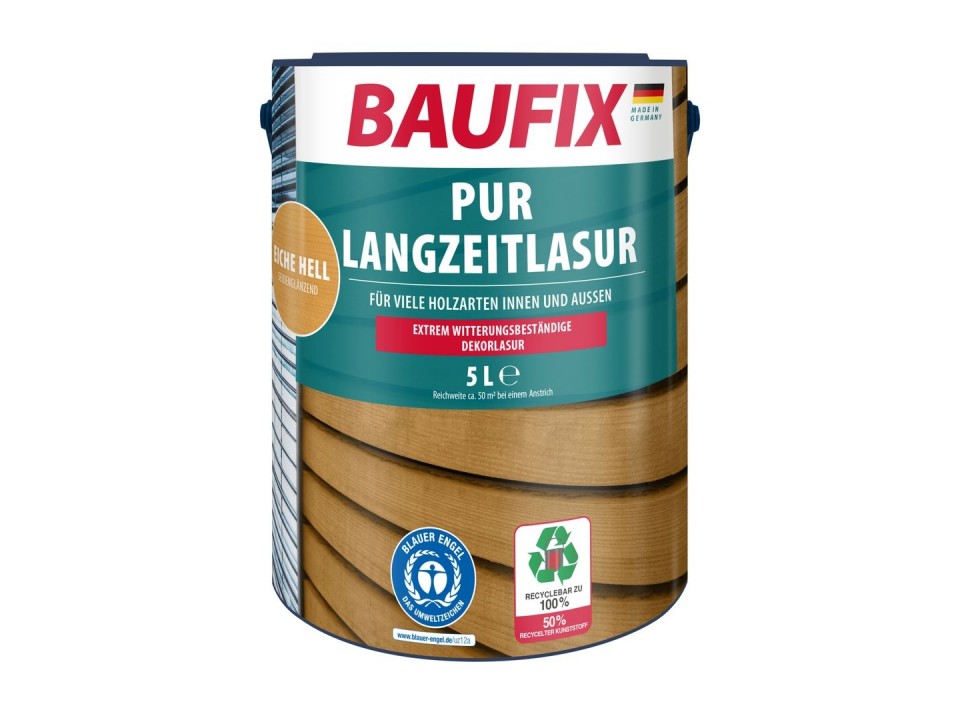 PUR Houtbeits licht eiken 5 Liter