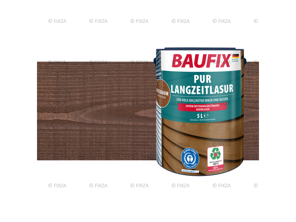 PUR Houtbeits notenbruin 5 Liter