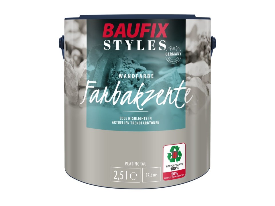 Styles Colour Accents platinagrijs 2,5 Liter