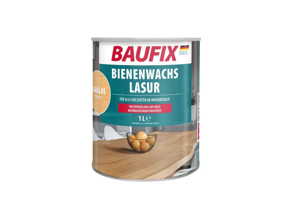 Bijenwas Lazuur kleurloos 0,75 Liter