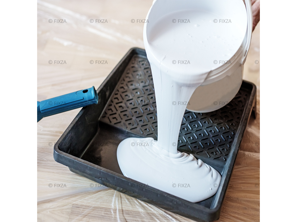 Decorators’ White Paint muurverf set 1 wit 10 Liter