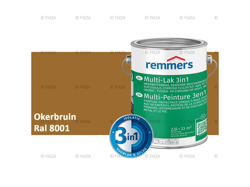 fixza-remmers-multi-lak-3in1-lakverf-okerbruin-2,5liter