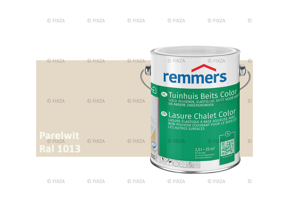 fixza-remmers-tuinhuis-beits-color-ral-1013-parelwit-2,5liter