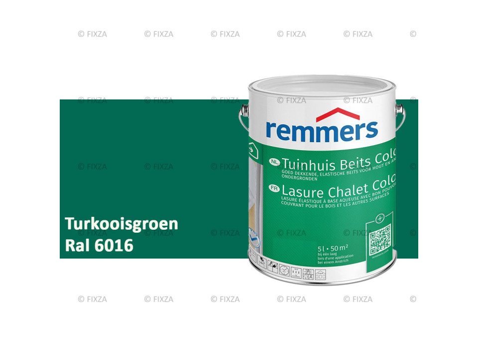 fixza-remmers-tuinhuis-beits-color-ral-6016-turkooisgroen-5liter