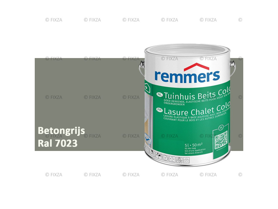 fixza-remmers-tuinhuis-beits-color-ral-7023-betongrijs-5liter