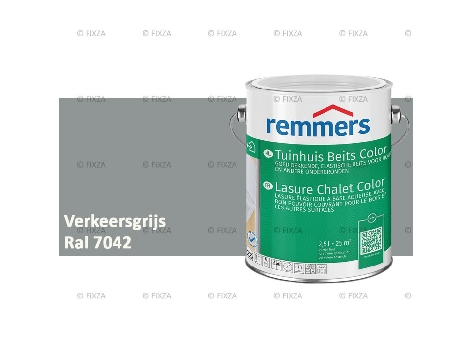 fixza-remmers-tuinhuis-beits-color-ral-7042-verkeersgrijs-a-2,5liter
