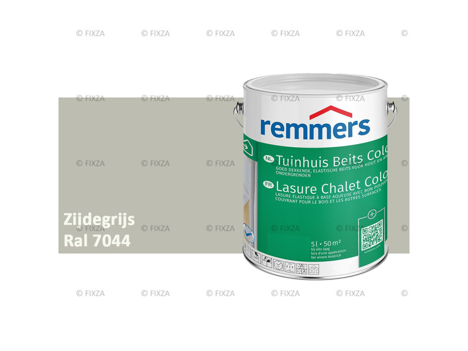fixza-remmers-tuinhuis-beits-color-ral-7044-zijdegrijs-5liter
