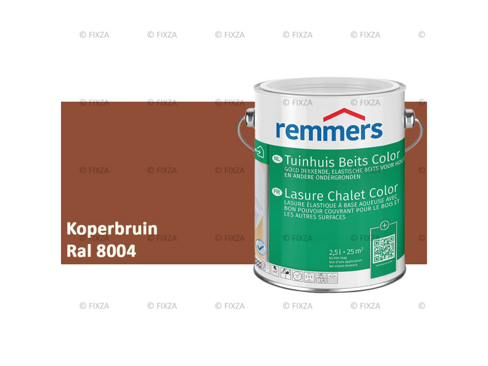 fixza-remmers-tuinhuis-beits-color-ral-8004-koperbruin-2,5liter