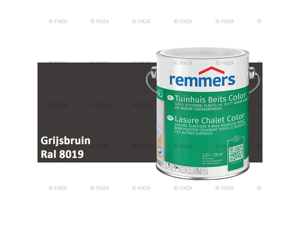 fixza-remmers-tuinhuis-beits-color-ral-8019-grijsbruin-2,5liter