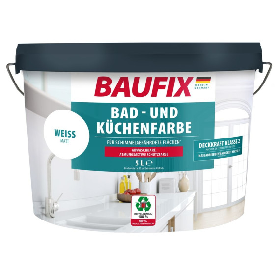 BAUFIX Badkamer- en Keuken verf (info-blad)