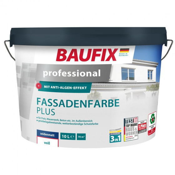 BAUFIX Professionele Gevelverf Plus wit (info-blad)