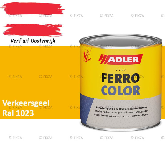 fixza-adler-ferro-color-3in1-roestwerende-verf-verkeersgeel-750-ml-2.0-wm