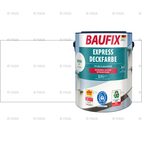 Express Dekkende lakverf wit 2,5 Liter
