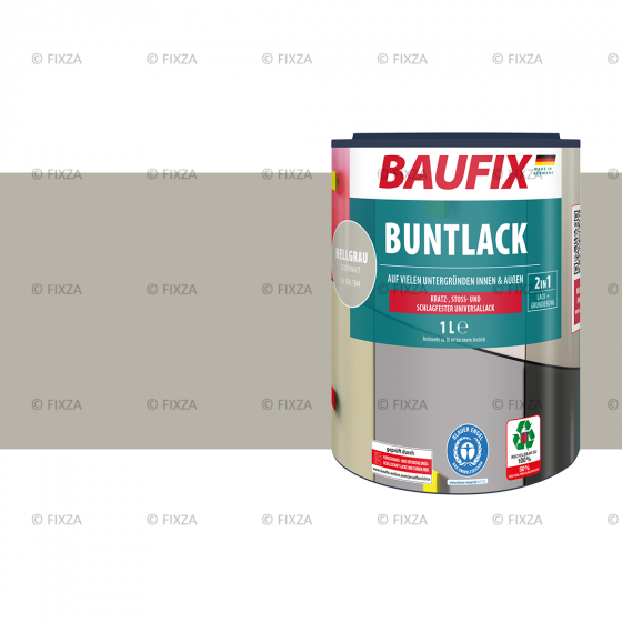 Multi- Lakverf lichtgrijs 1 Liter