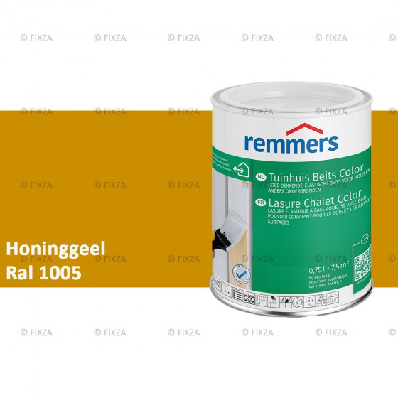 fixza-remmers-tuinhuis-beits-color-ral-1005-honinggeel-0,75liter