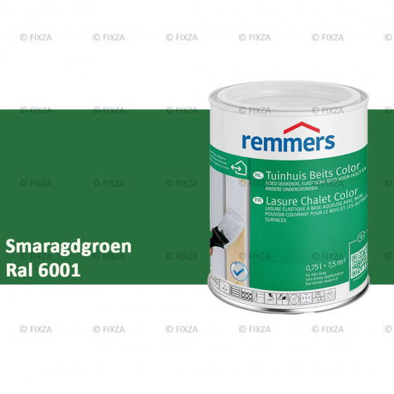 fixza-remmers-tuinhuis-beits-color-ral-6001-smaragdgroen-0,75liter
