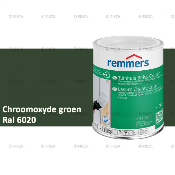 fixza-remmers-tuinhuis-beits-color-ral-6020-chroomoxyde-groen-0,75liter