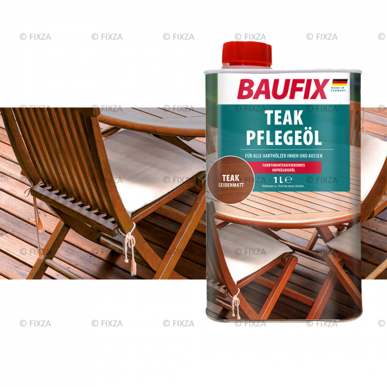 Teak onderhoudsolie teak 1 Liter