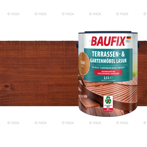 Terras en tuinmeubelbeits teak 2,5 Liter
