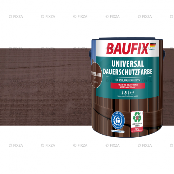 Universele Dekkende Tuinbeits notenbruin 2,5 Liter