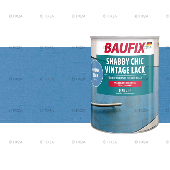 Shabby Chic Vintage lak hemelsblauw 0,75 Liter
