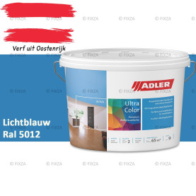 ADLER Aviva Ultra-Color SD – Lichtblauw – Premium watergedragen muurverf met Smart-Dry Technology | Strepenvrij, hoge dekking, matte binnenverf voor wanden & plafonds