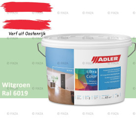 ADLER Aviva Ultra-Color SD – Witgroen – Premium watergedragen muurverf met Smart-Dry Technology | Strepenvrij, hoge dekking, matte binnenverf voor wanden & plafonds