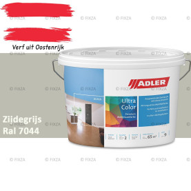 ADLER Aviva Ultra-Color SD – Zijdegrijs – Premium watergedragen muurverf met Smart-Dry Technology | Strepenvrij, hoge dekking, matte binnenverf voor wanden & plafonds