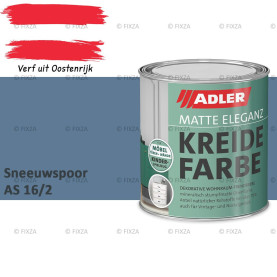 ADLER Vivido Krijtverf – Sneeuwspoor – Matte duurzame verf voor hout, meubels, deuren, metaal & kunststof