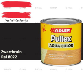 Pullex Aqua-Color – Zwartbruin – Duurzame houtbescherming voor hout buiten