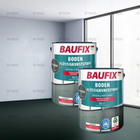 Betonverf vloeren Voordeelverpakking zeildoekgrijs