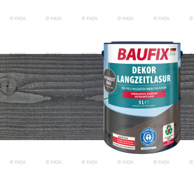 Deco Houtbeits antraciet grijs 5 Liter