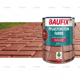 Impregnerende bestratingsverf oxide rood 2,5 Liter