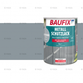 Metaallak zilvergrijs 1 Liter