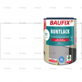 Multi- Lakverf wit 1 Liter