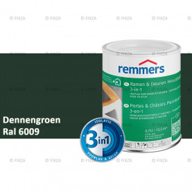 Ramen en Deuren Houtlak 3in1 RAL 6009 Dennengroen - deuren en kozijnen verf voor buiten