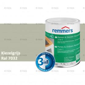 Ramen en Deuren Houtlak 3in1 RAL 7032 Kiezelgrijs - deuren en kozijnen verf voor buiten
