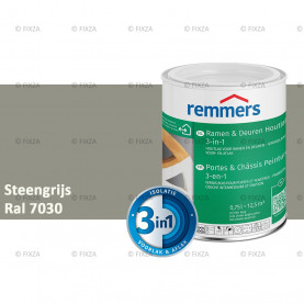 Ramen en Deuren Houtlak 3in1 RAL 7030 Steengrijs - deuren en kozijnen verf voor buiten