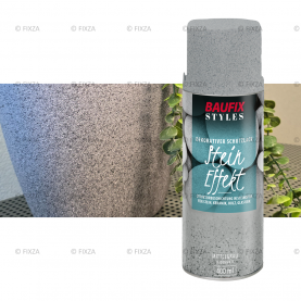 Steeneffect spuitverf middelgrijs