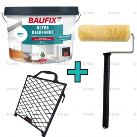 Ultra Dekkende muurverf wit 5 Liter set 3